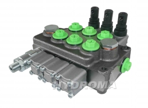 распределитель с ручным управлением