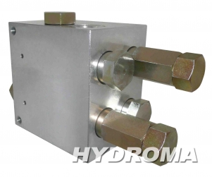 клапан тормозной - двухсторонний, трубный